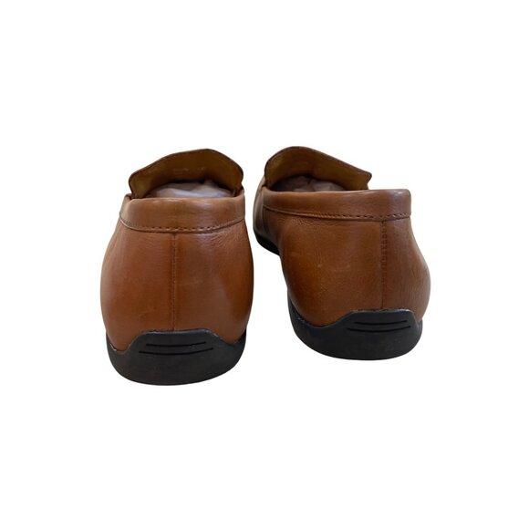 Polo Ralph Lauren Allon Mens Brown Leather Slip-On Loafers Size 7.5D SKU 8338 - Picture 6 of 14